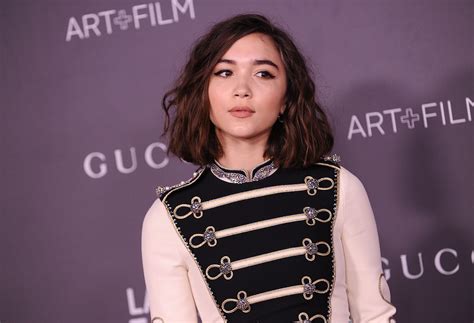 Rowan Blanchard Wears Gucci to the 2017 LACMA Art and Film 